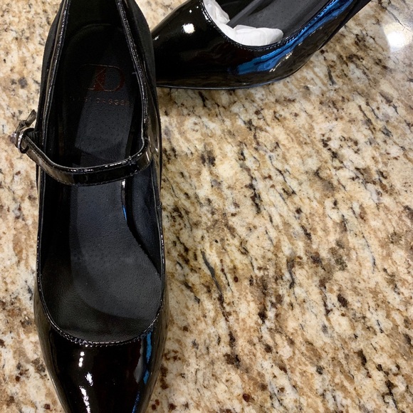 Never Worn Black Heels: $110 Retail - Picture 4 of 8